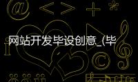 网站开发毕设创意_(毕业设计网站开发设计思路)