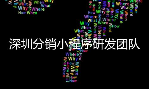 深圳分销小程序研发团队_(深圳微信小程序开发公司有哪些)