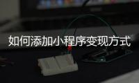 如何添加小程序变现方式_(自己怎么在微信小程序增加使用功能)